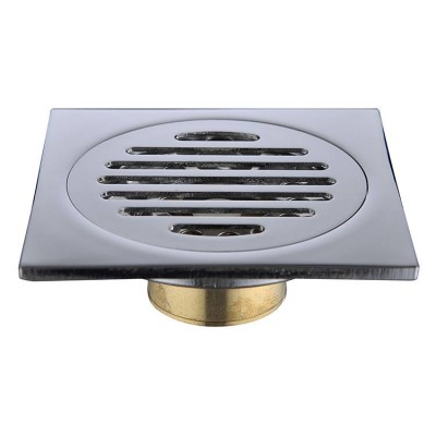 Hotel 2021 Filter Water Shower Bathroom Cover Stainless Kitchen Steel Brass Floor Drain With Accessory